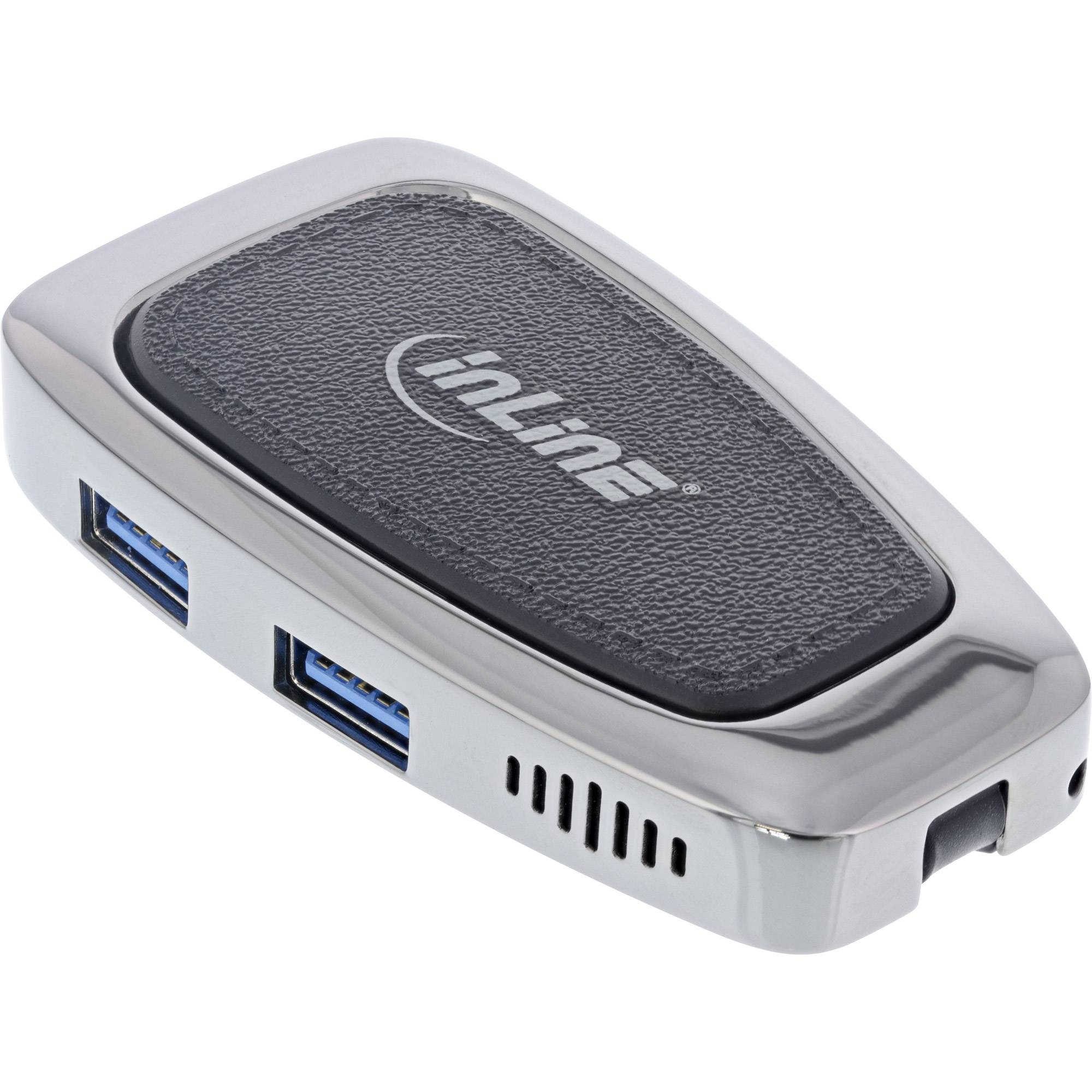 INLINE - Multifunktions-Hub USB 3.2 Gen.2 USB-C (2xUSB-A + 1xHDMI + 1xUSB-C)