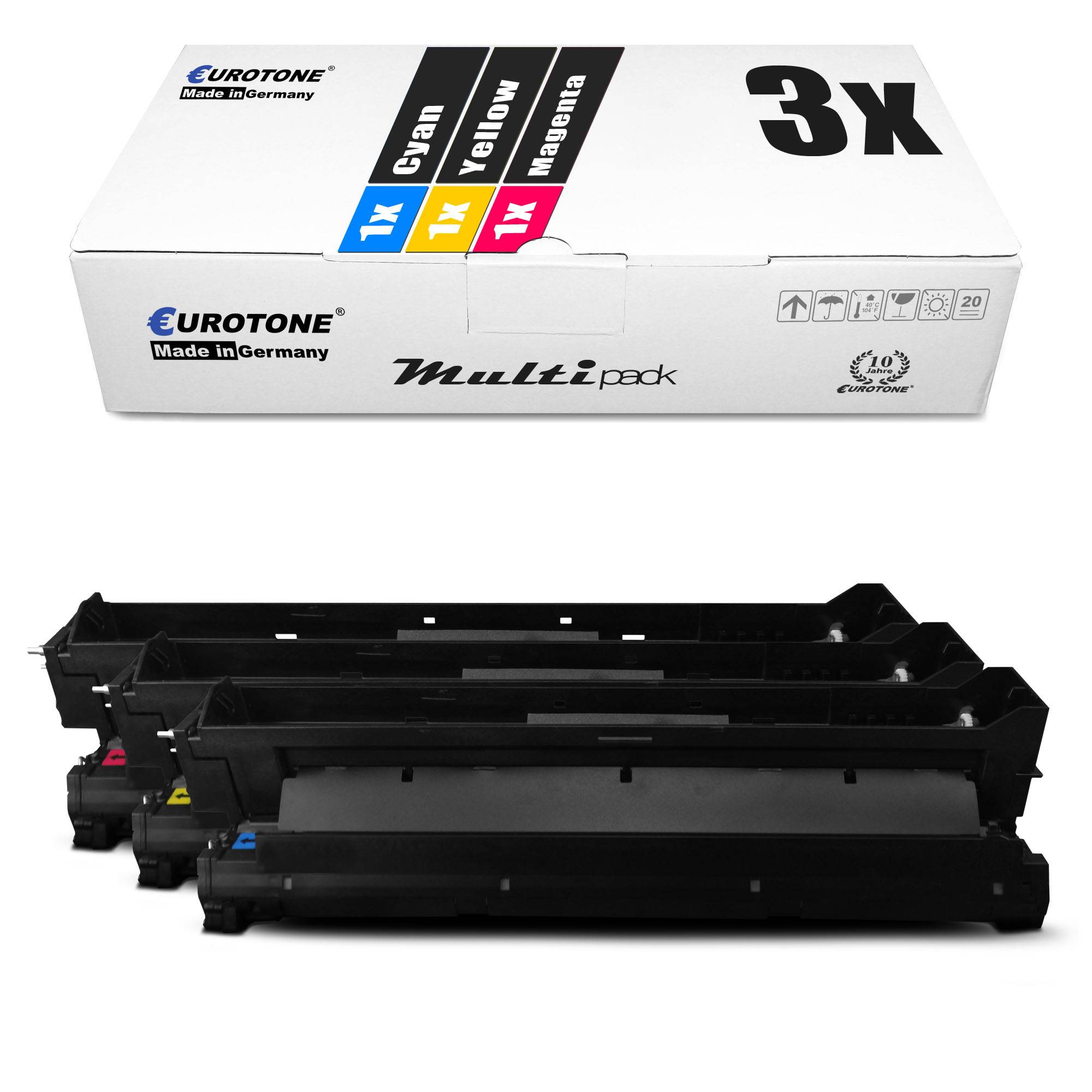 Eurotone 3 Bildtrommel ersetzt OKI 42918107 42918106 42918105