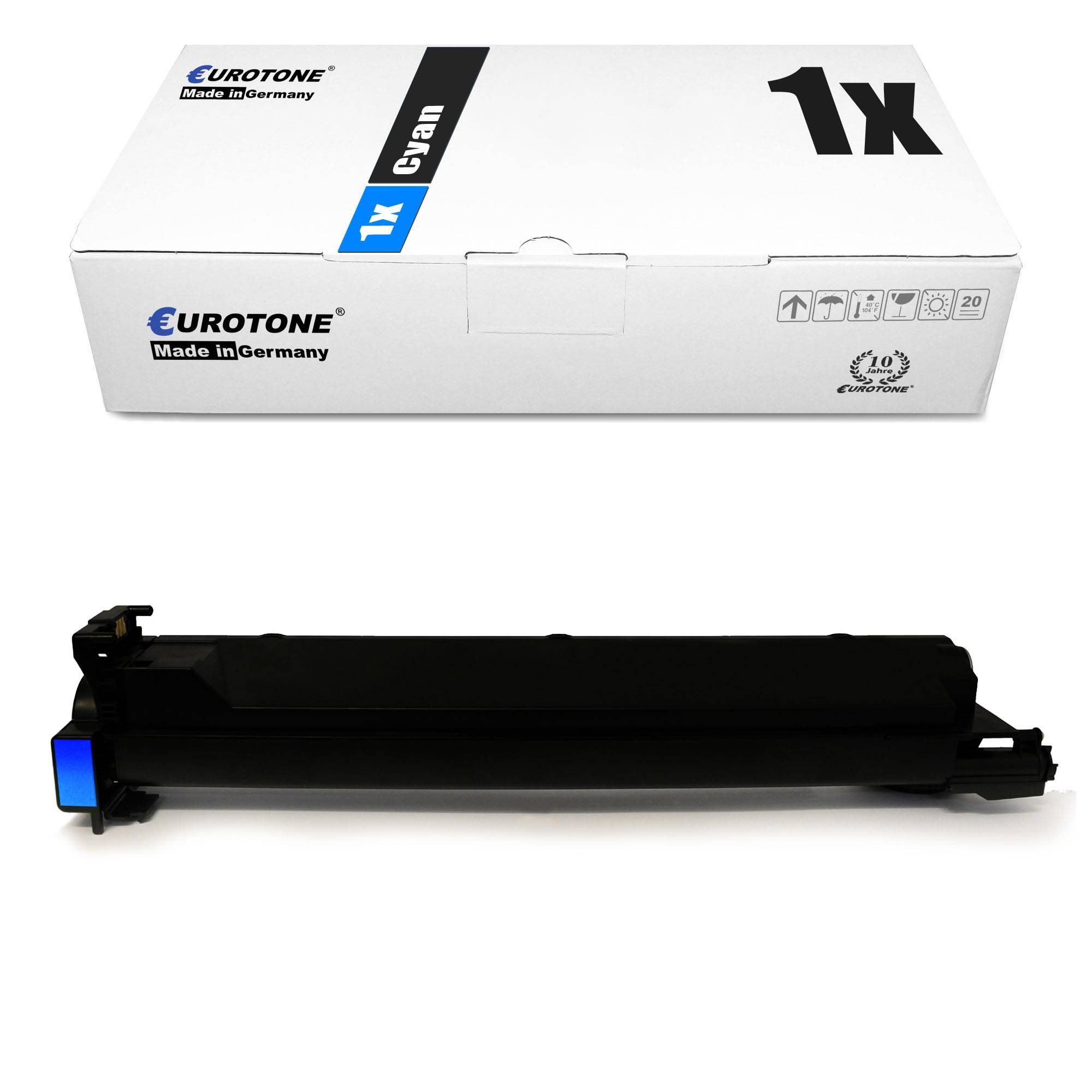 Eurotone 1 Lasertoner ersetzt Konica Minolta TN-210C 8938-512