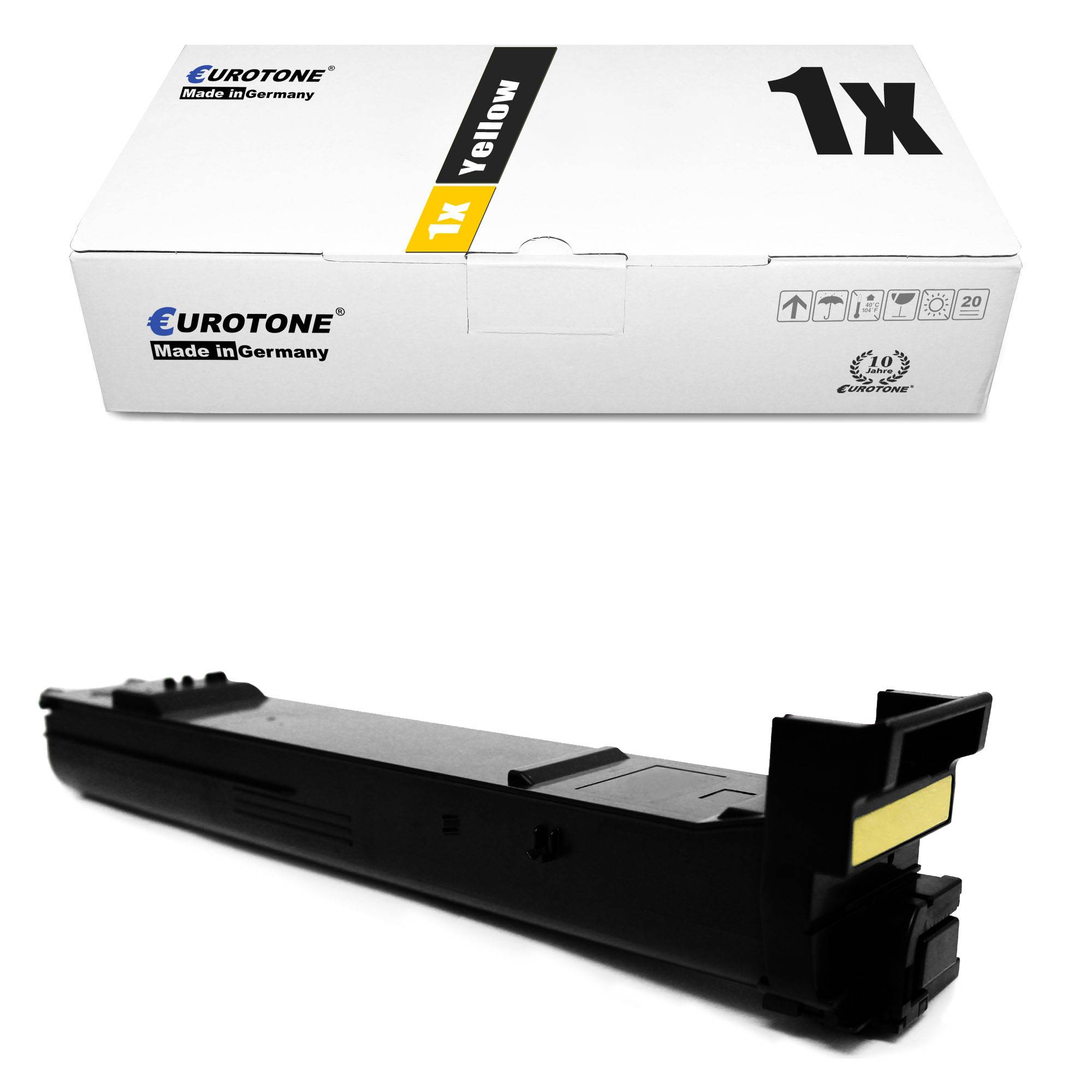 Eurotone 1 Lasertoner ersetzt Konica Minolta TN318Y A0DK253