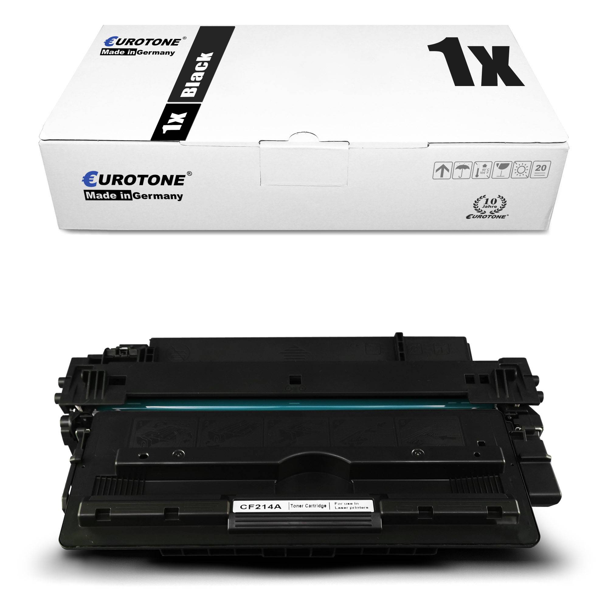 Eurotone 1 Lasertoner ersetzt HP CF214A 14A
