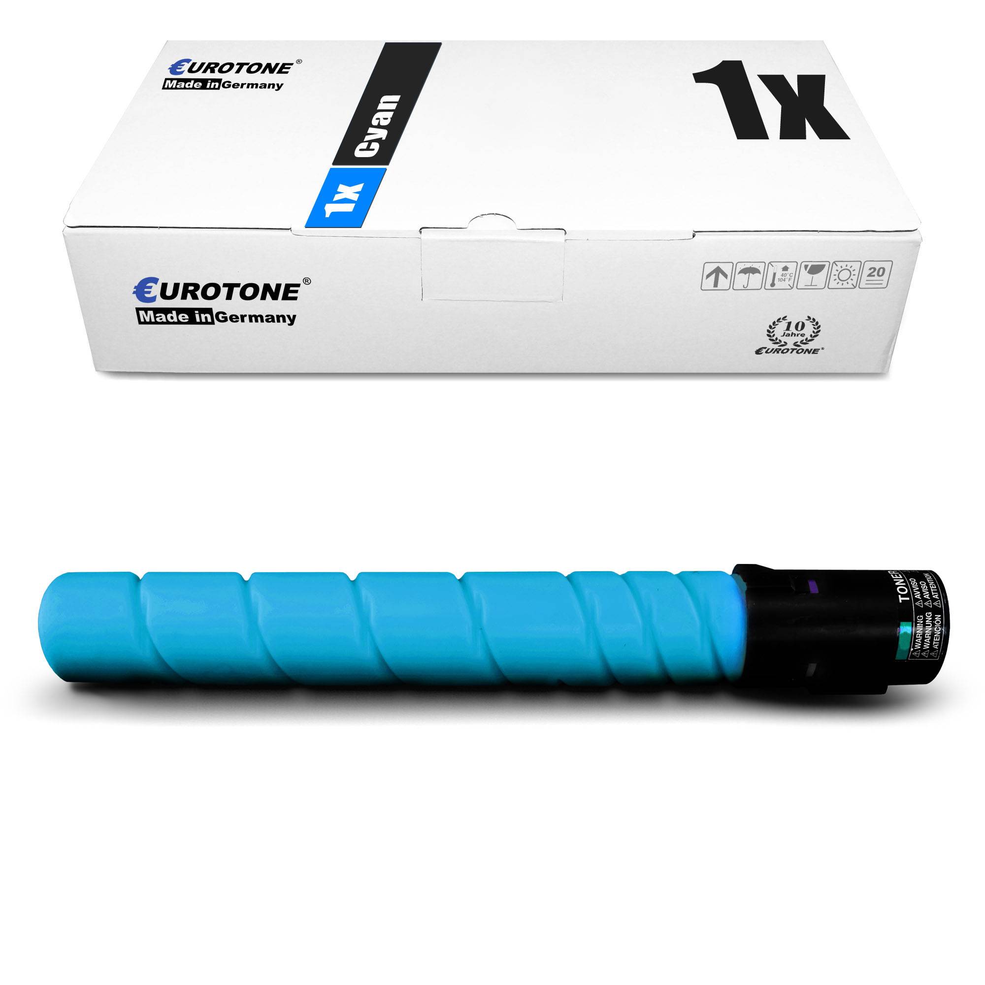 Eurotone 1 Lasertoner ersetzt Konica Minolta TN-319C A11G450