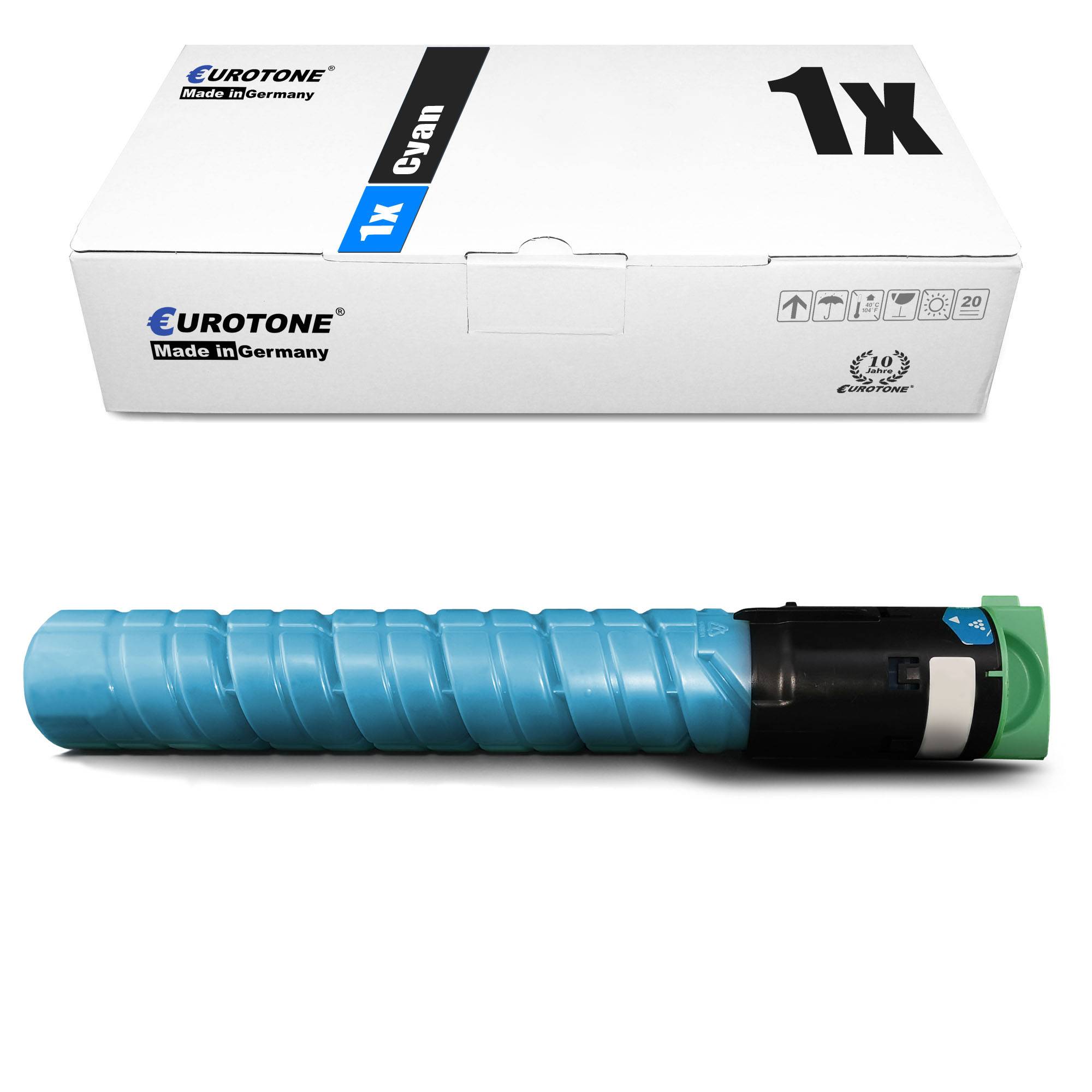 Eurotone 1 Lasertoner ersetzt Ricoh 842064 TYPE-MPC2551HE