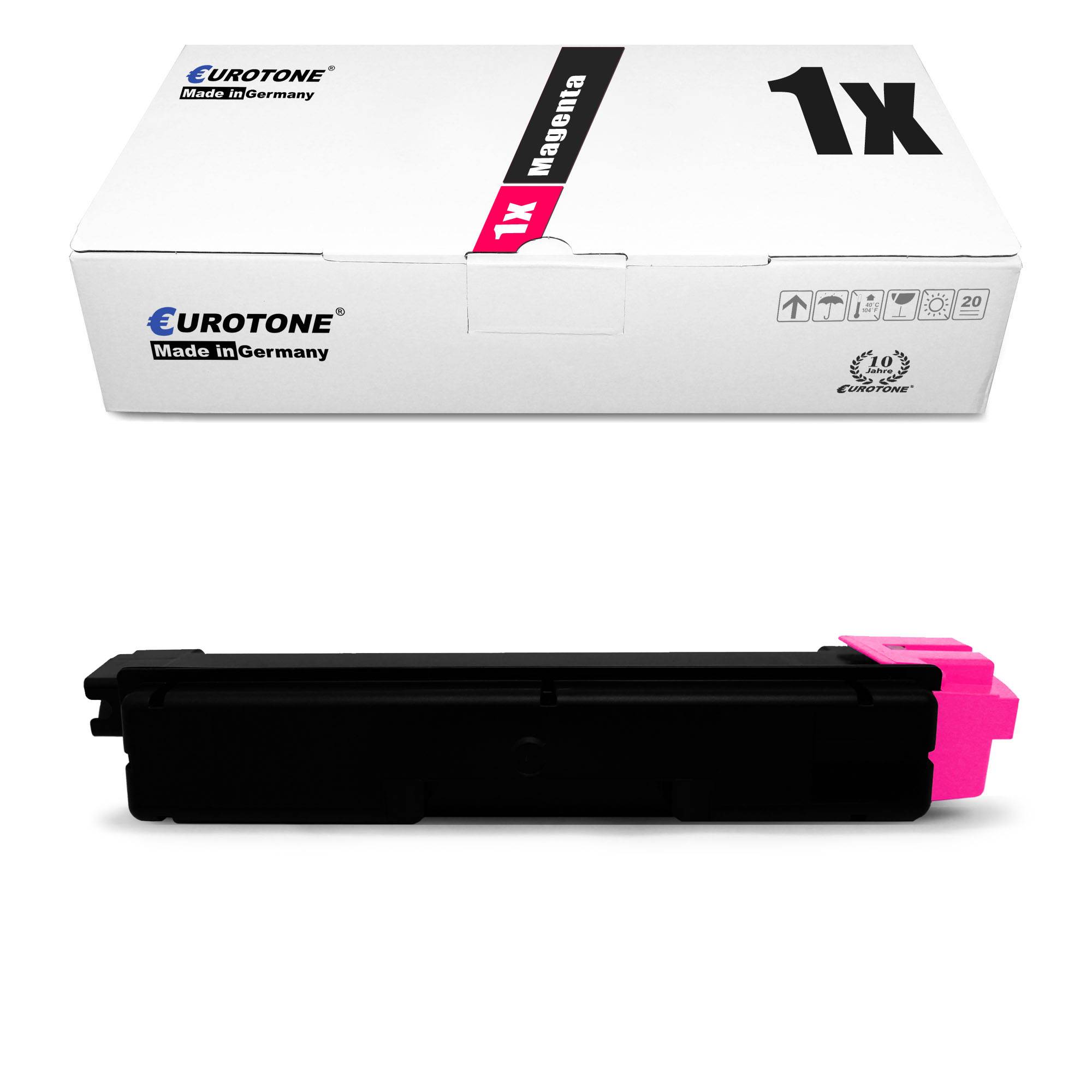 Eurotone 1 Lasertoner ersetzt Kyocera TK-590M TK590 1T02KVBNL0