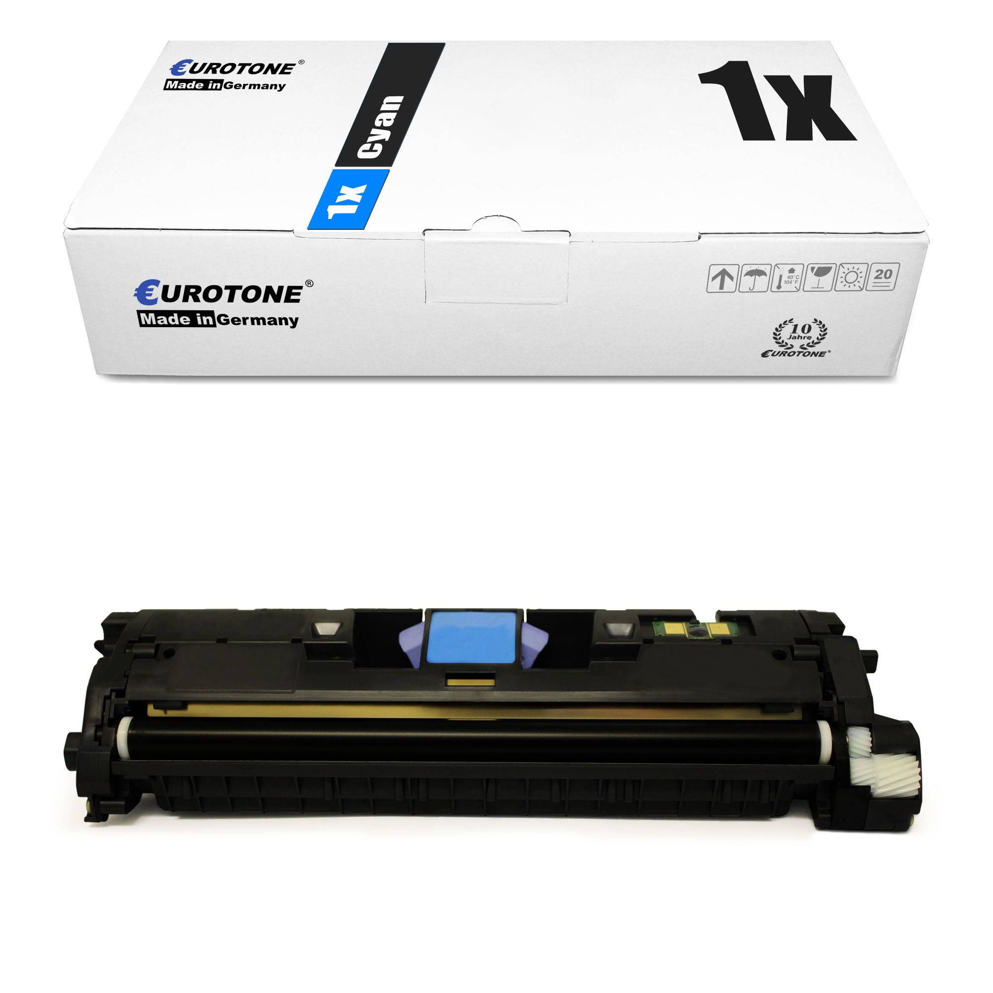 Eurotone 1 Lasertoner ersetzt HP C9701A 121A