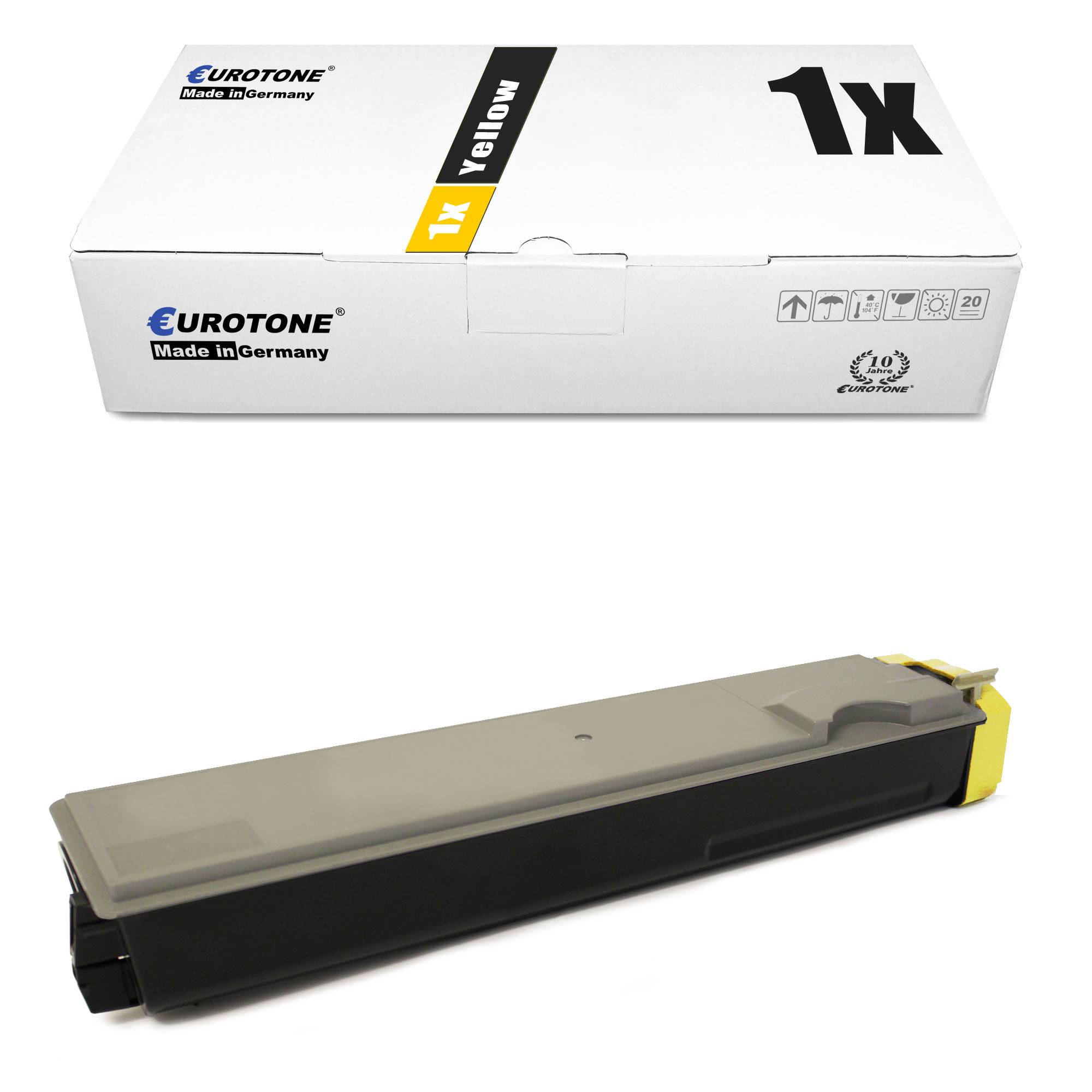 Eurotone 1 Lasertoner ersetzt Kyocera TK-510Y TK510 1T02F3AEU0