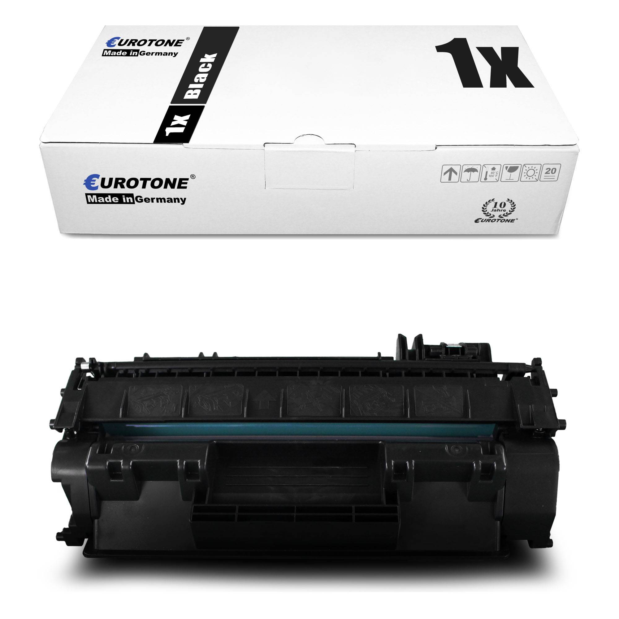 Eurotone 1 Lasertoner ersetzt HP CF280X 80X