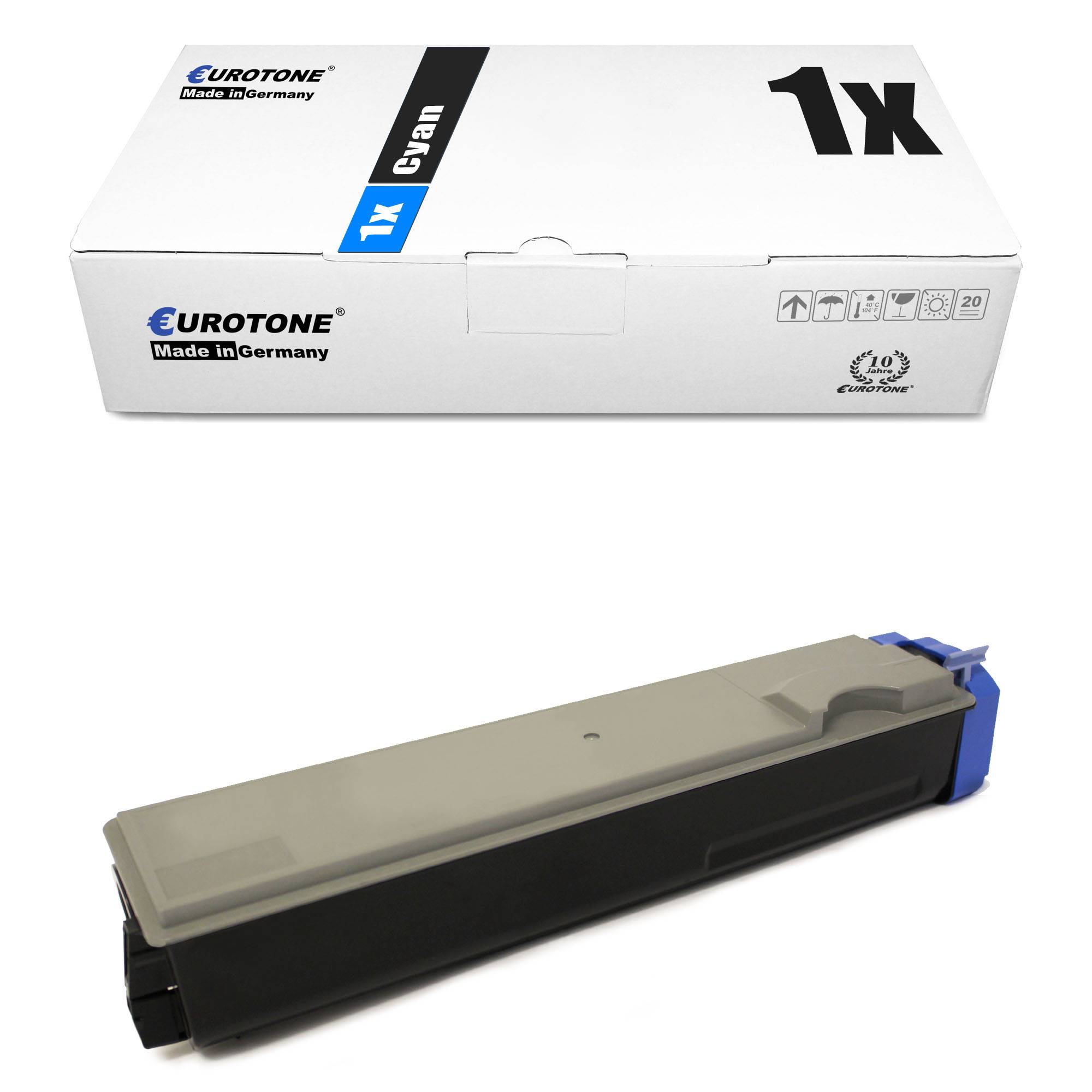 Eurotone 1 Lasertoner ersetzt Kyocera TK-510C TK510 1T02F3CEU0