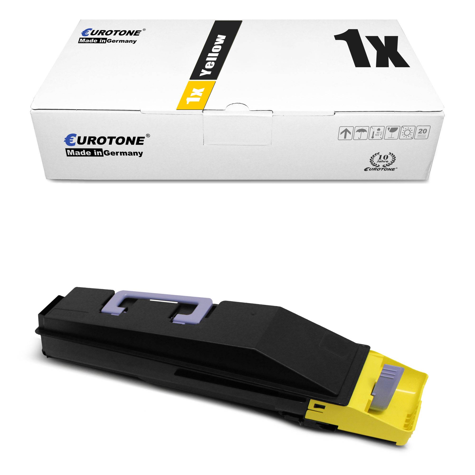 Eurotone 1 Lasertoner ersetzt Kyocera TK-895Y TK895 1T0T2K0ANL
