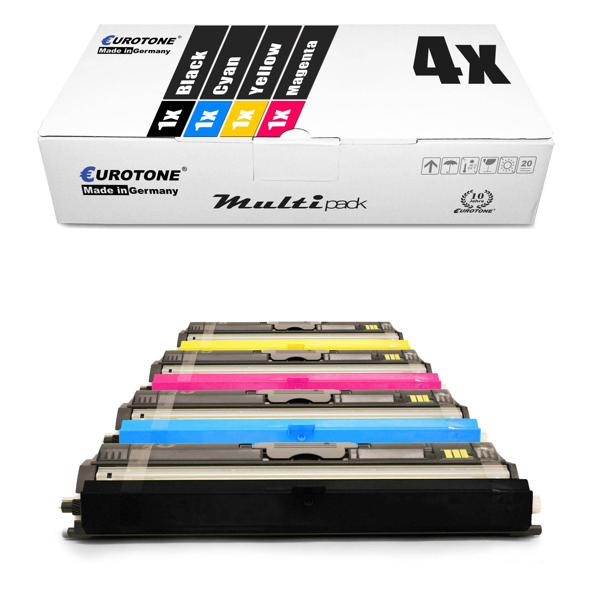 Eurotone 4 Lasertoner ersetzt Konica Minolta A0V301H A0V30HH A0V30CH A0V306H