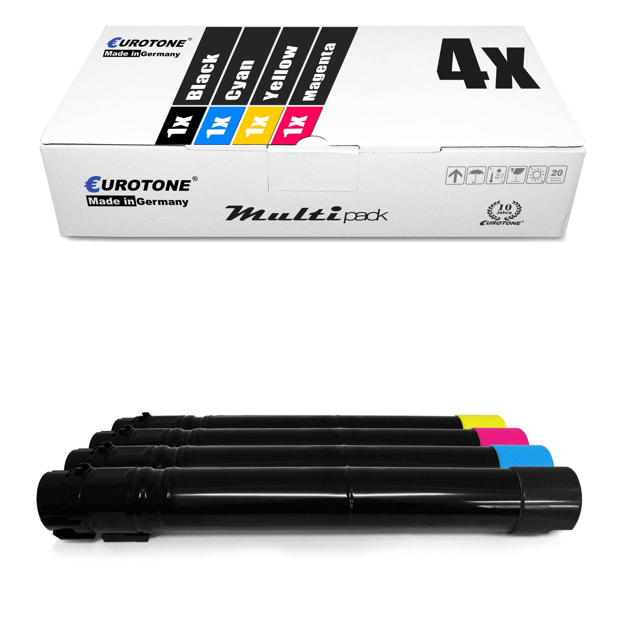 Eurotone 4 Lasertoner ersetzt Xerox 006R01457 Xerox 006R01460 Xerox 006R01459 Xerox 006R01458
