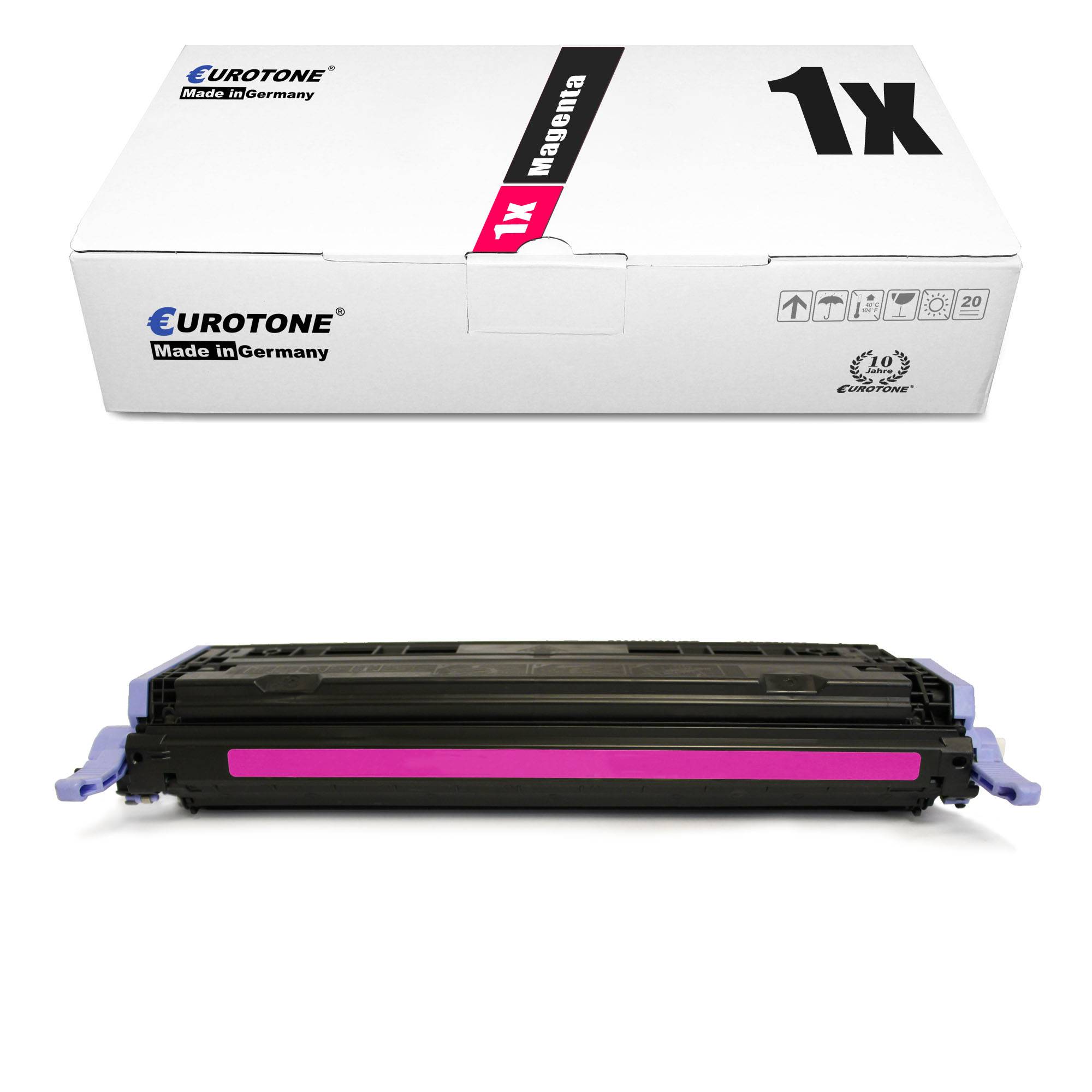 Eurotone 1 Lasertoner ersetzt HP Q6003A 124A