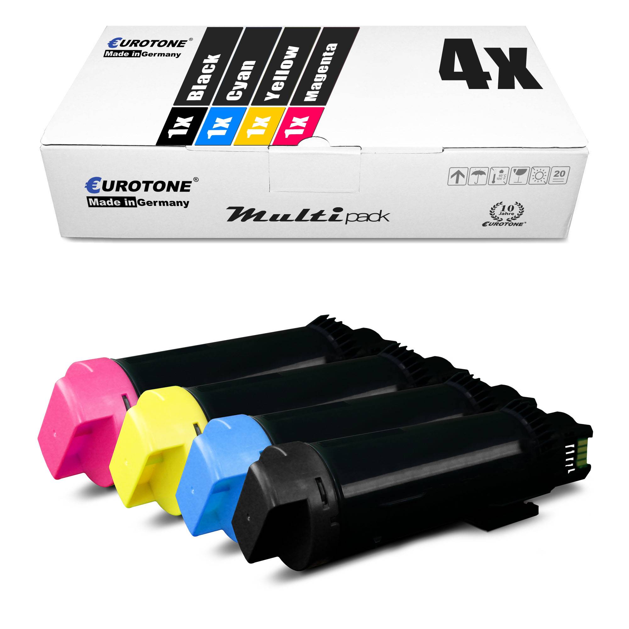 Eurotone 4 Lasertoner ersetzt Dell 593BBSB 6CVF8 593BBSD 4R6JN 593BBRV 5PG7P 593BBSE 0CX53