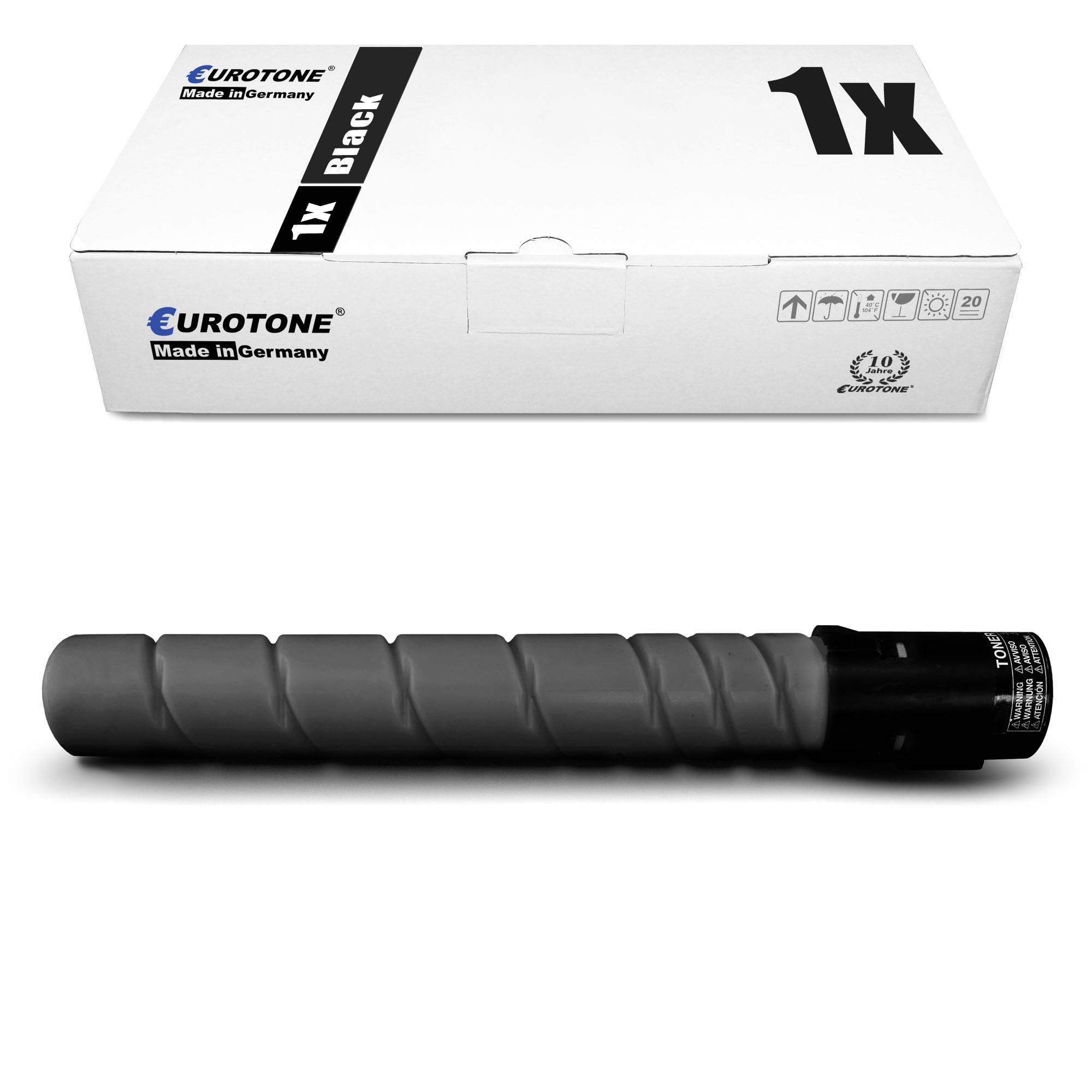 Eurotone 1 Lasertoner ersetzt Konica Minolta TN-321K A33K150