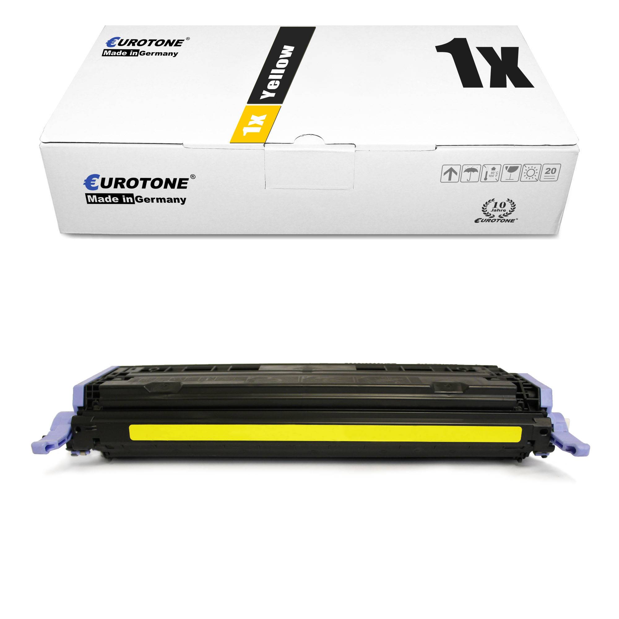 Eurotone 1 Lasertoner ersetzt HP Q6002A 124A