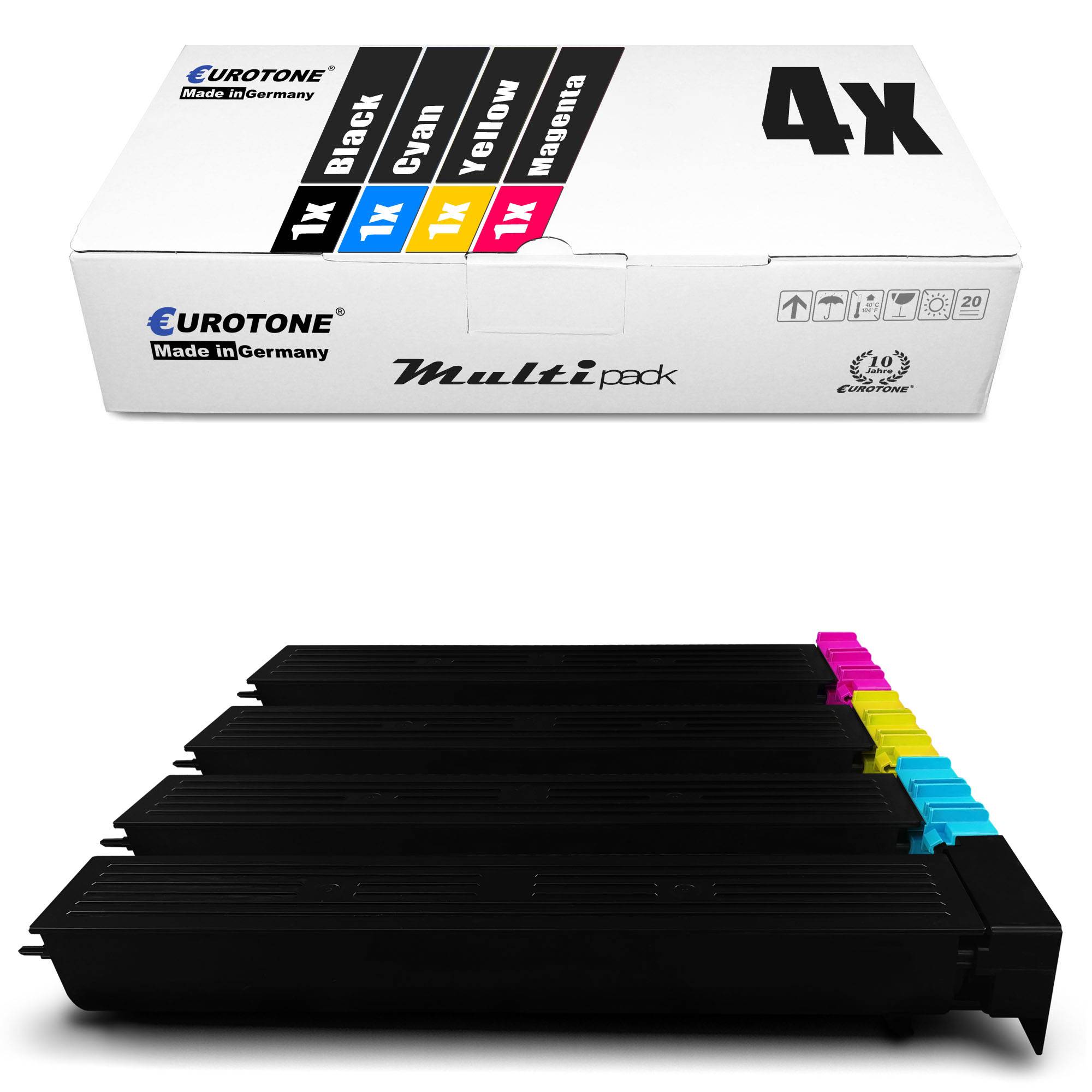 Eurotone 4 Lasertoner ersetzt Konica Minolta TN-613K A0TM150 TN-613C A0TM450 TN-613M A0TM350 TN-613Y A0TM250
