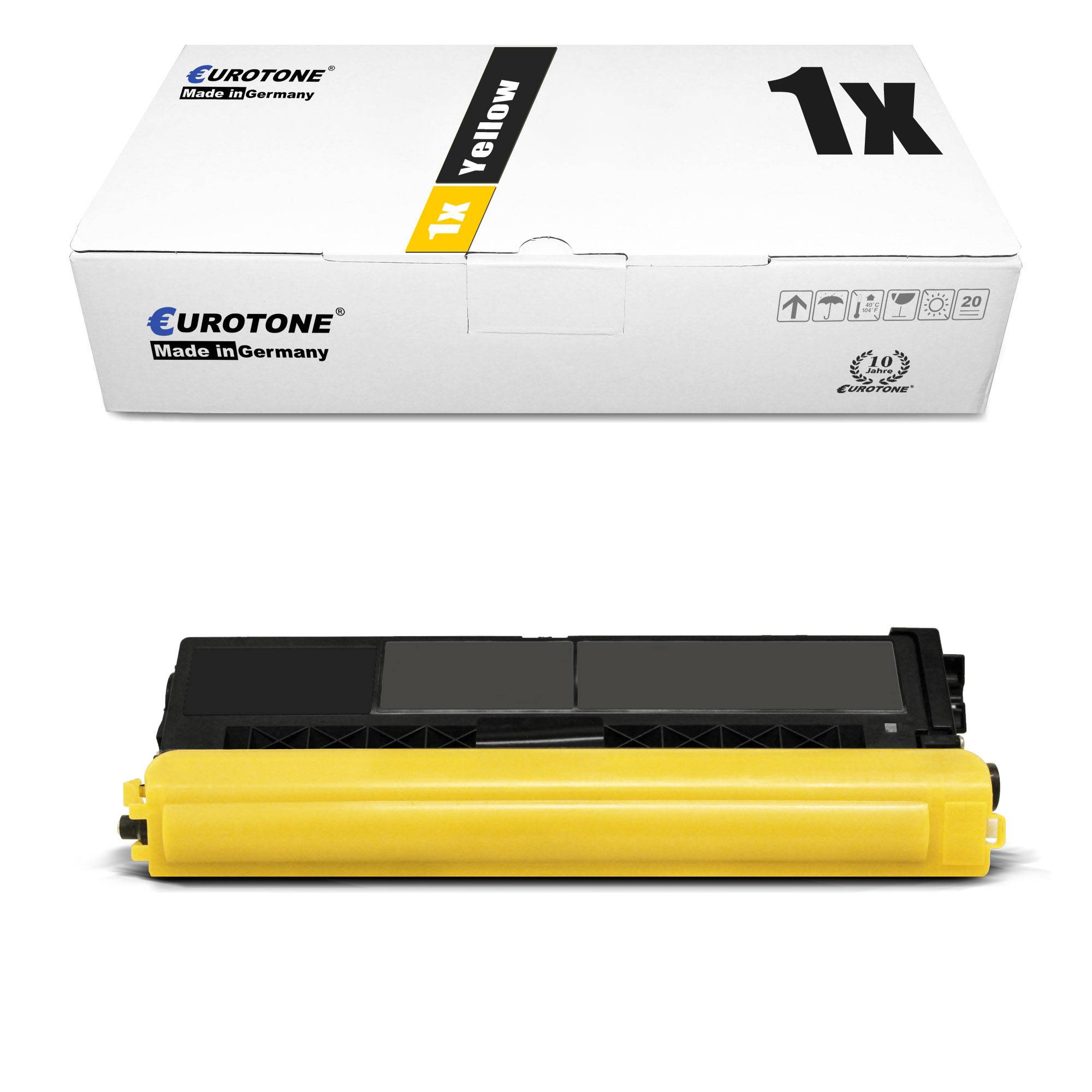 Eurotone 1 Lasertoner ersetzt Brother TN-910Y TN910
