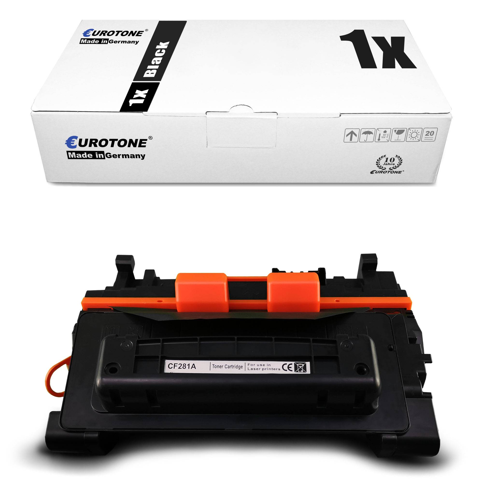 Eurotone 1 Lasertoner ersetzt HP CF281A 81A
