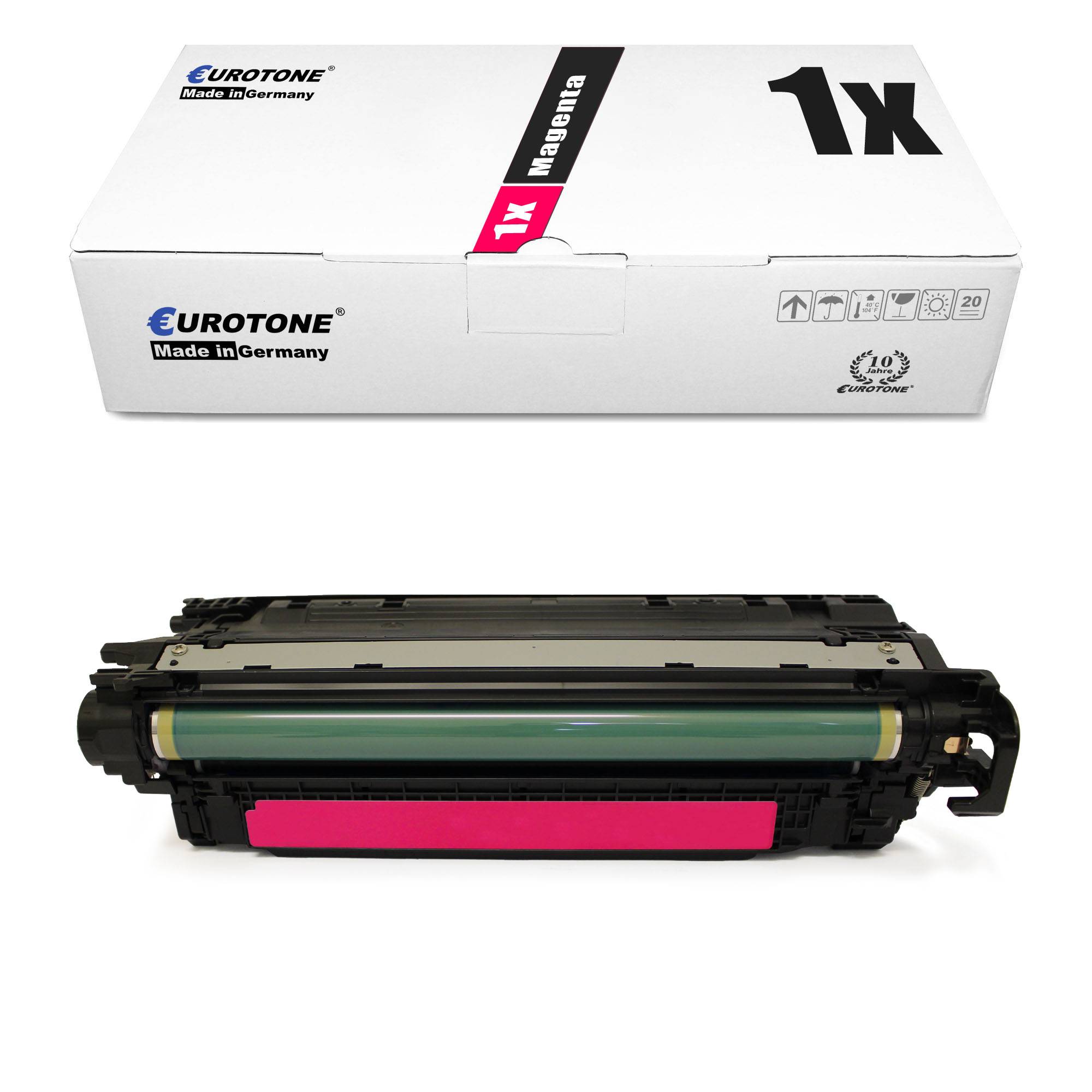 Eurotone 1 Lasertoner ersetzt HP CE403A 507A