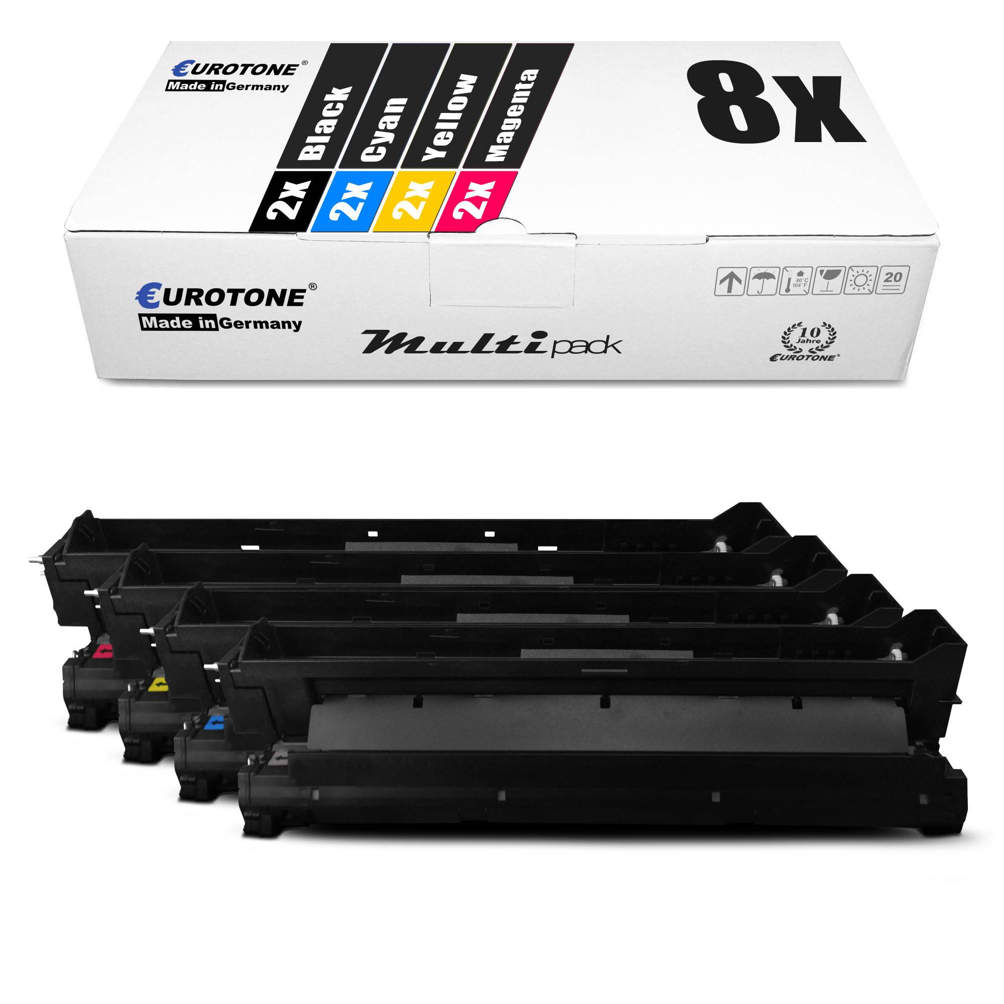 Eurotone 8 Bildtrommel ersetzt Xerox 108R00650 Xerox 108R00647 Xerox 108R00648 Xerox 108R00649