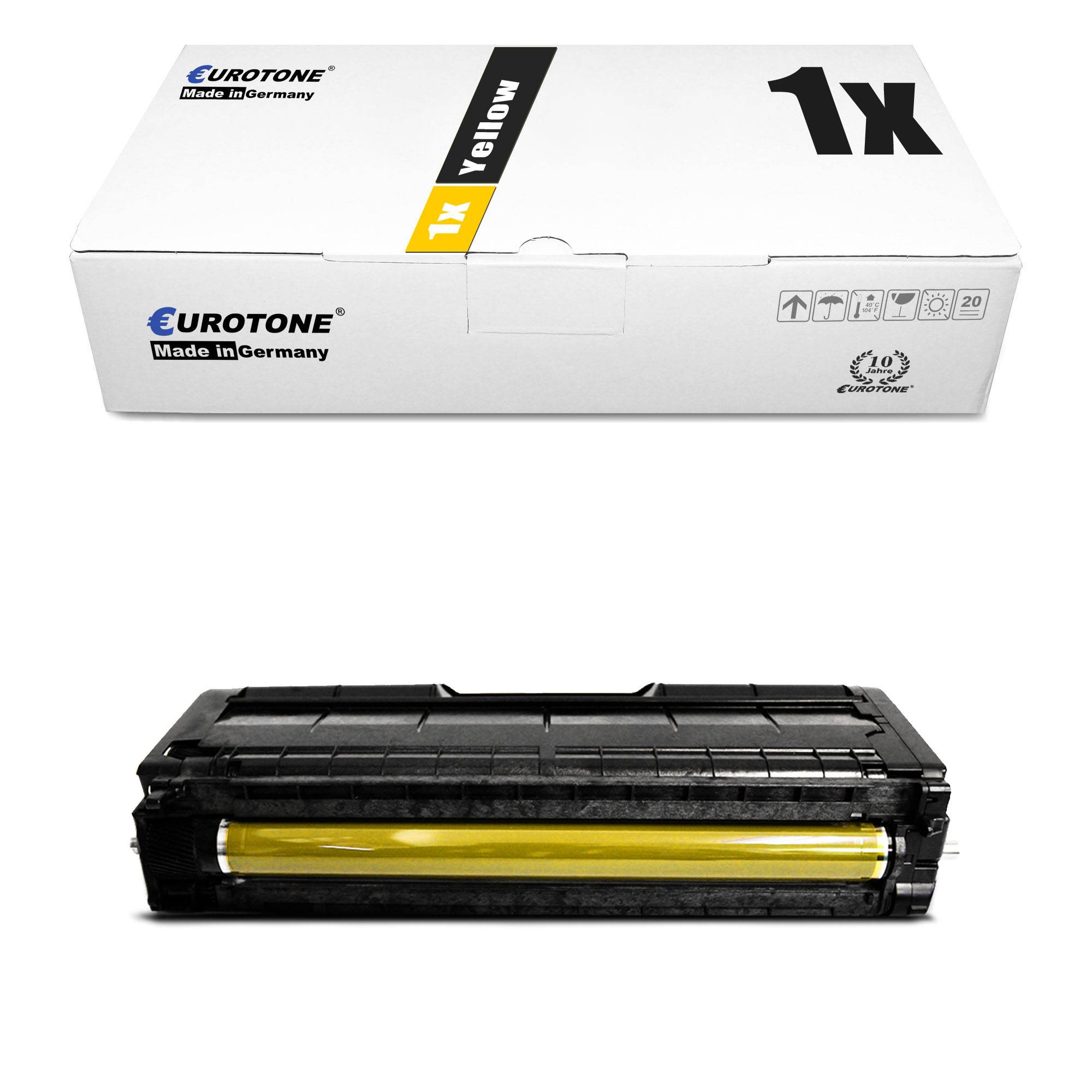 Eurotone 1 Lasertoner ersetzt Ricoh 406106 Type SP C220E CT220YLW