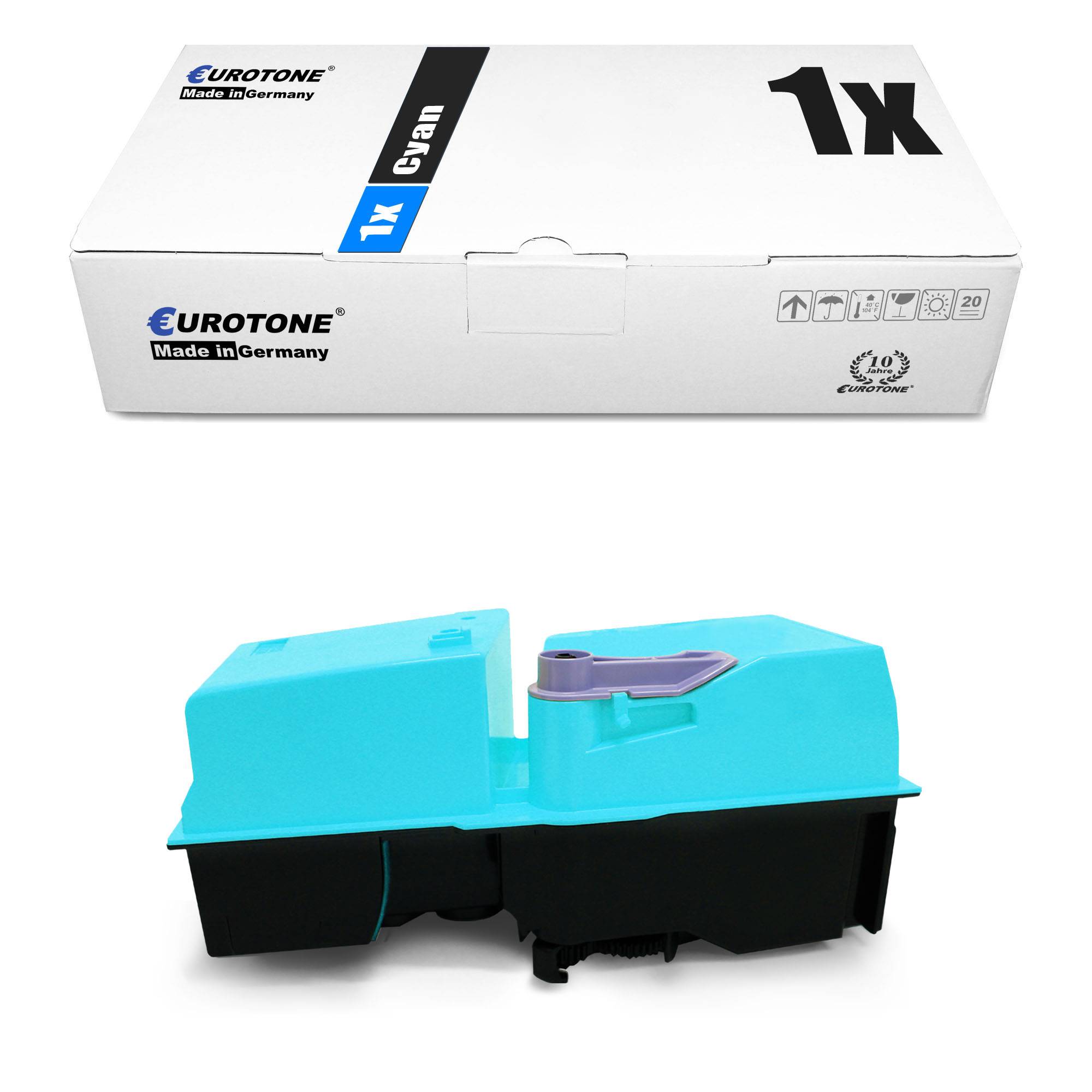 Eurotone 1 Lasertoner ersetzt Kyocera TK-820C TK820 1T02HPCEU0