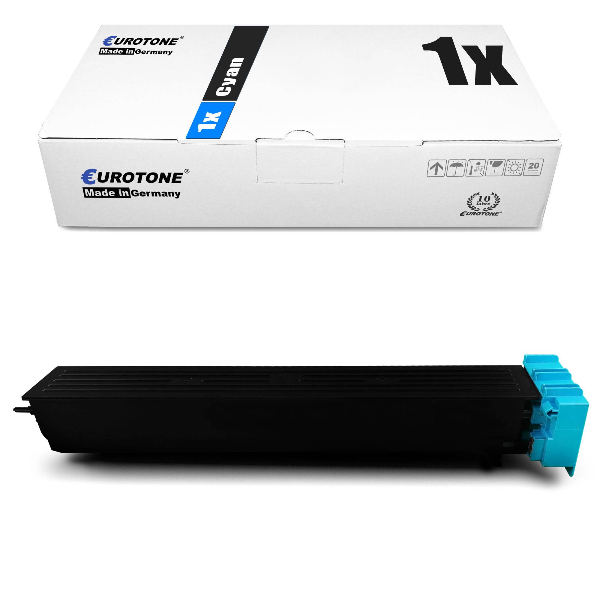 Eurotone 1 Lasertoner ersetzt Konica Minolta TN-613C A0TM450