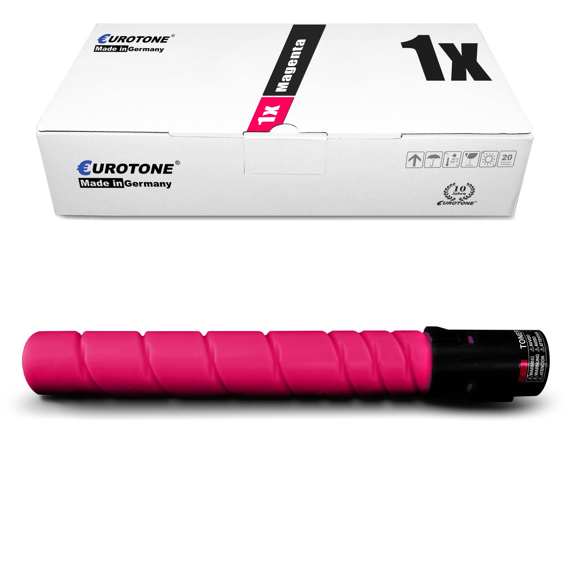 Eurotone 1 Lasertoner ersetzt Konica Minolta TN-512 M A33K352