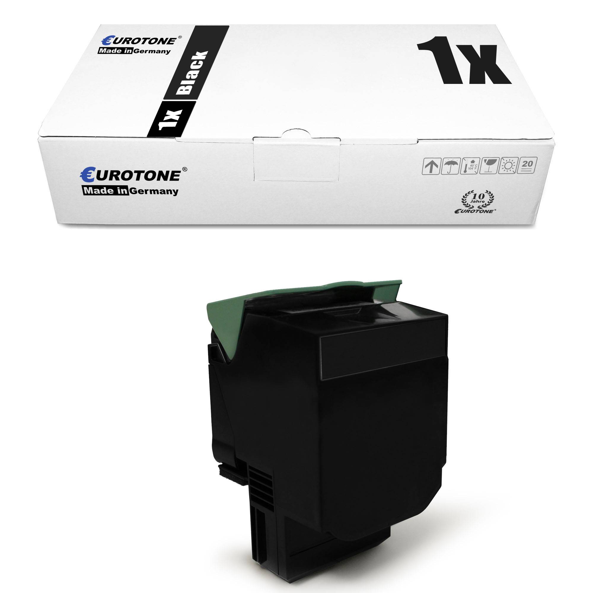 Eurotone 1 Lasertoner ersetzt Lexmark 78C0X10/78C2XKE/78C2XK0 78C20KE 78C20K0