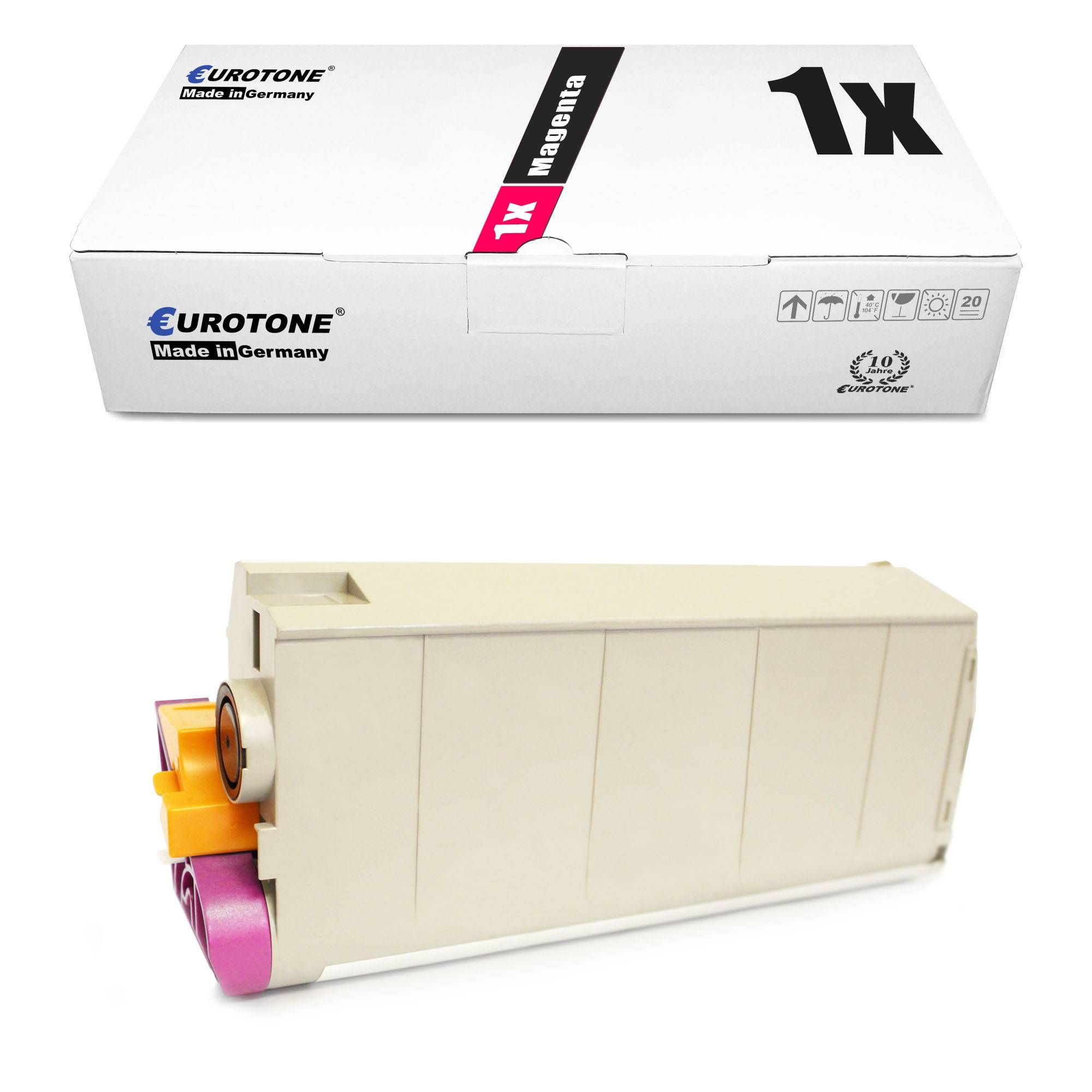 Eurotone 1 Lasertoner ersetzt OKI 46507614 C712 Series