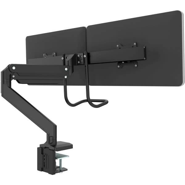 Monitorarm Eppa Crossbar schwarz 8 kg mit Tischklemme