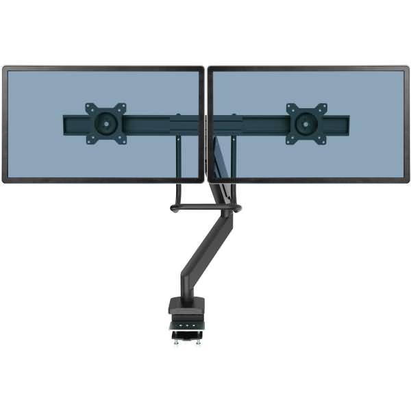 Monitorarm Eppa Crossbar schwarz 8 kg mit Tischklemme