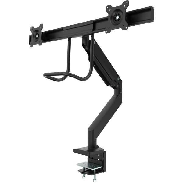 Monitorarm Eppa Crossbar schwarz 8 kg mit Tischklemme
