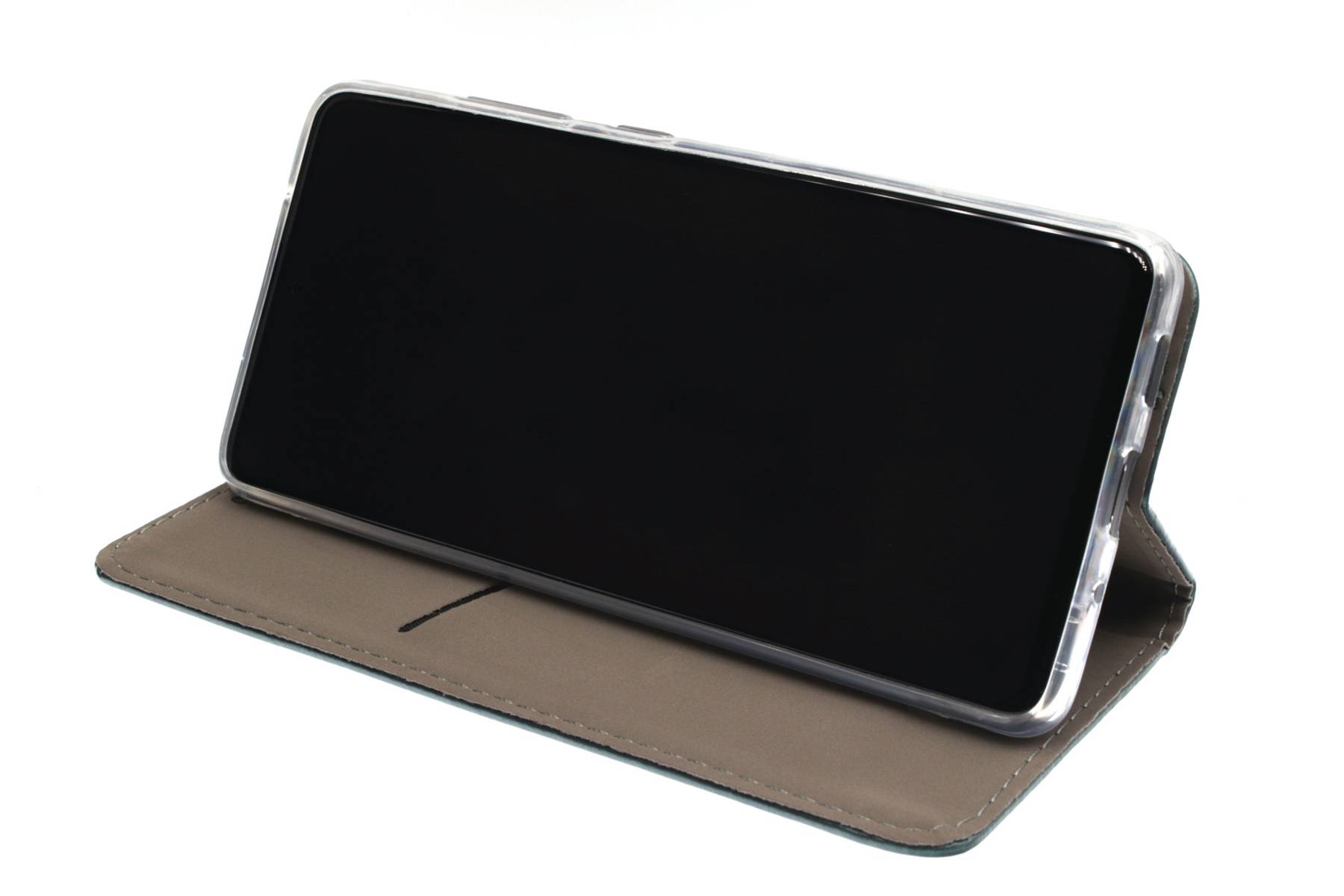 JAMCOVER Bookcase Smooth & Safe für Samsung Galaxy A53 5G - Handytasche mit Kartenfach und Standfunktion