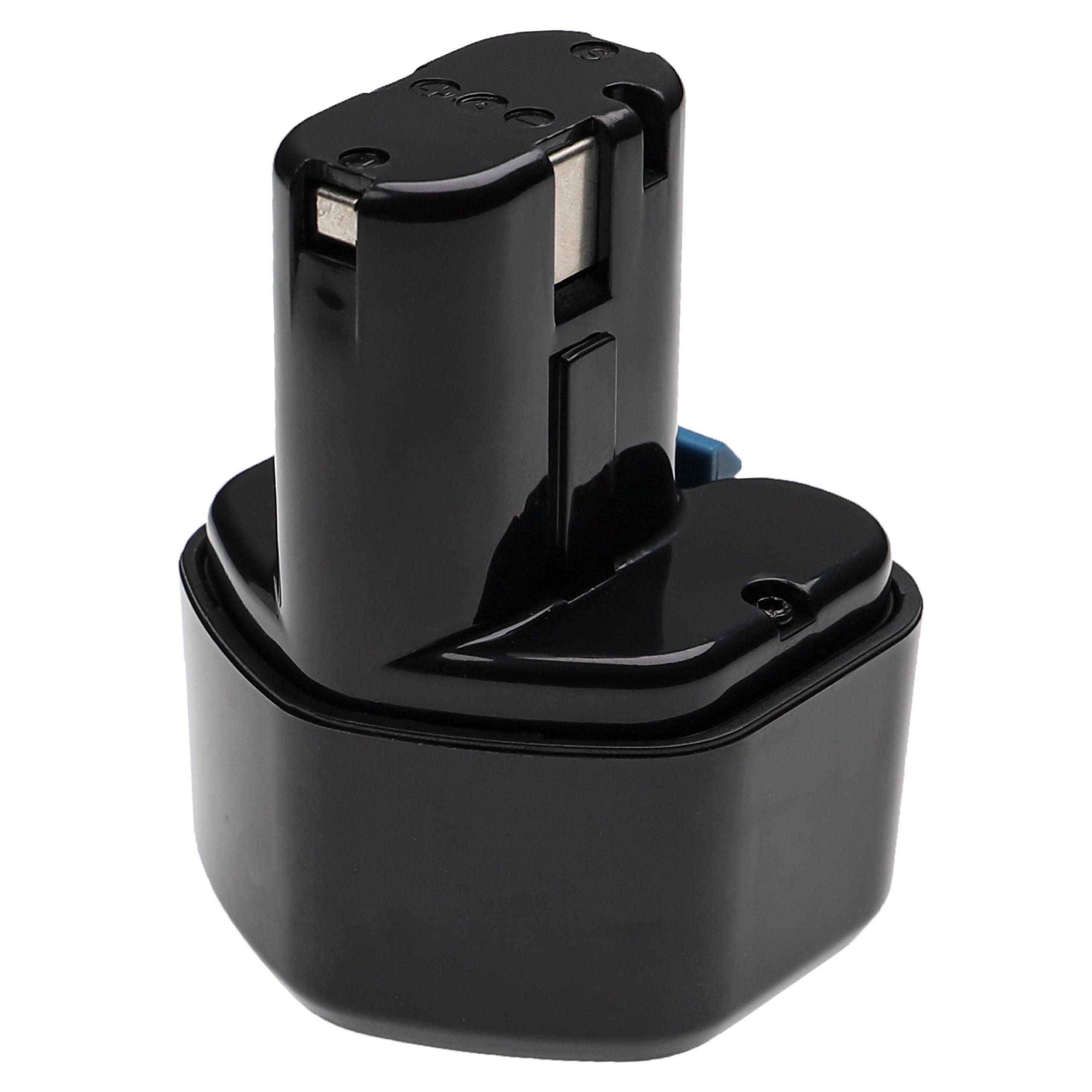 EXTENSILO Akku kompatibel mit Hitachi WH 9DM, WH 9DM2, WH 9DMR, WR 8DH, WR 9DM, WR 9DM2, WR 9DMR Elektrowerkzeug (3300 mAh, NiMH, 9,6 V)