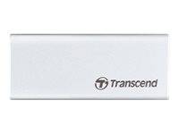 Transcend ESD260C - SSD - 500 GB - extern (tragbar) - USB 3.1 Gen 2 - Silber