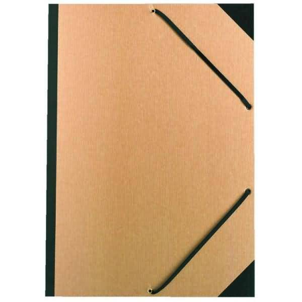 Zeichenmappe A3 mit Gummizug natur