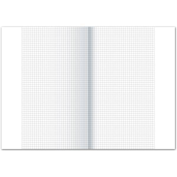 Kanzleipapier 80 g/qm A3 kariert mit Rand weiß 250 Blatt