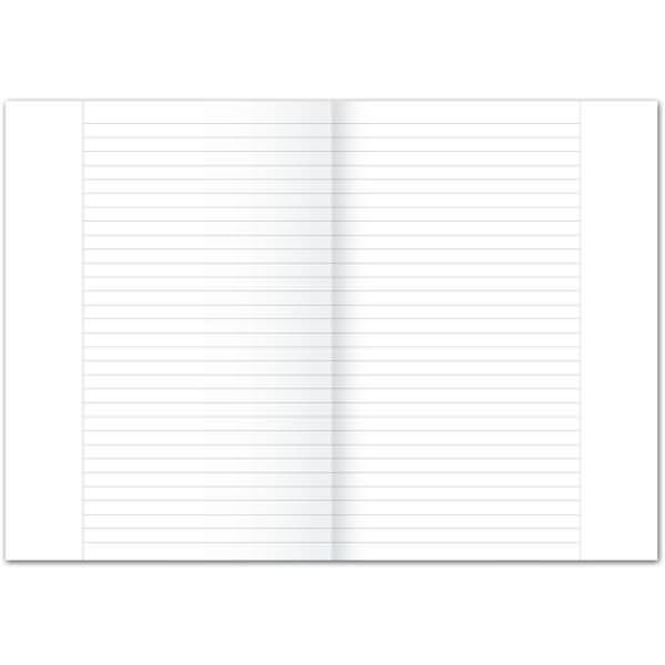 Kanzleipapier 80 g/qm A3 liniert mit Rand weiß 250 Blatt