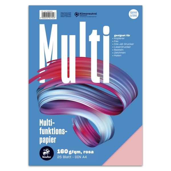 Multifunktionspapier A4 160g/qm VE=25 Blatt lila