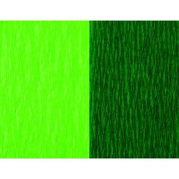 Krepppapier Doublette 90g/qm 125x25cm gelbgrün-moos