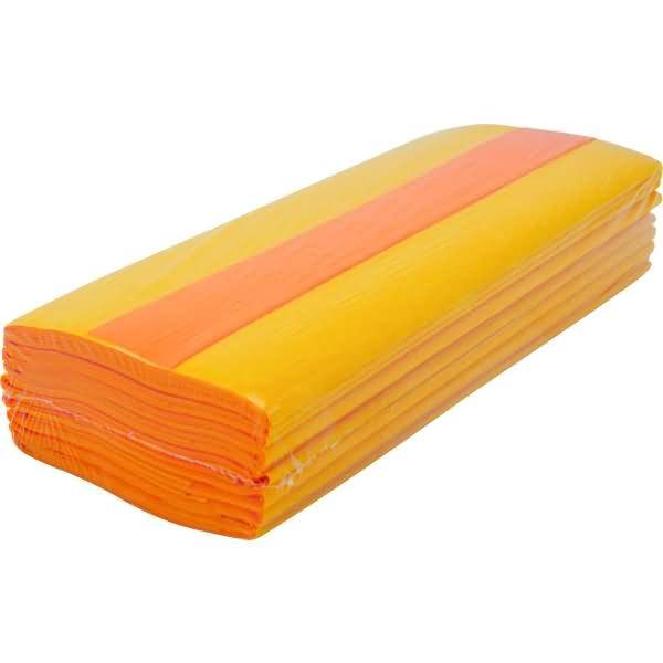 Krepppapier Doublette 90g/qm 125x25cm gelb-goldgelb