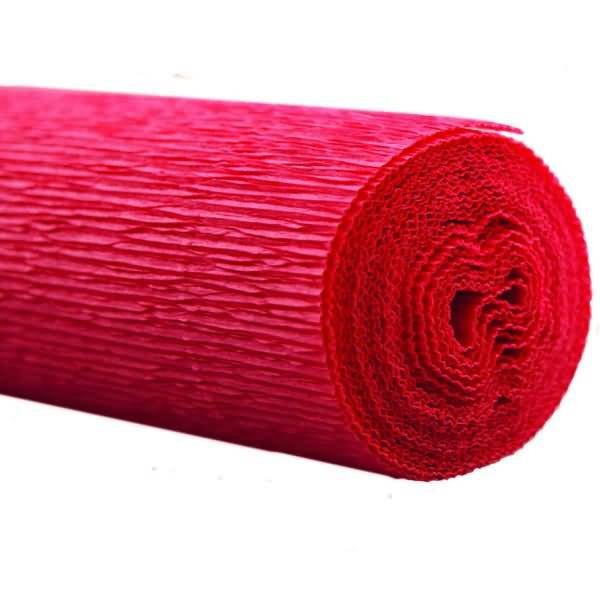 Gärtnerkrepp 50x250cm 128g/qm rotorange