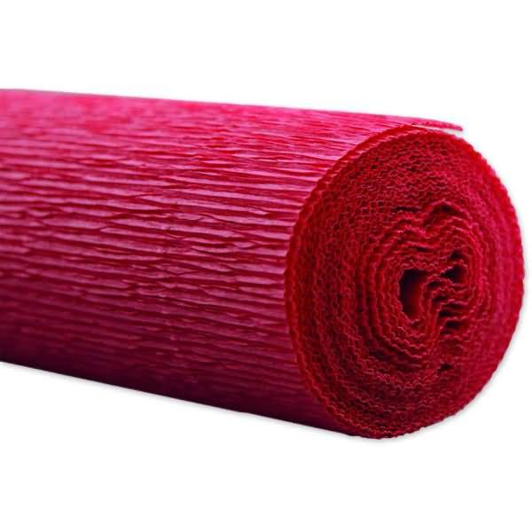 Gärtnerkrepp 50x250cm 128g/qm dunkelrot
