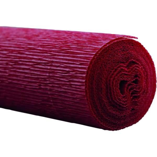 Gärtnerkrepp 50x250cm 128g/qm bordeaux