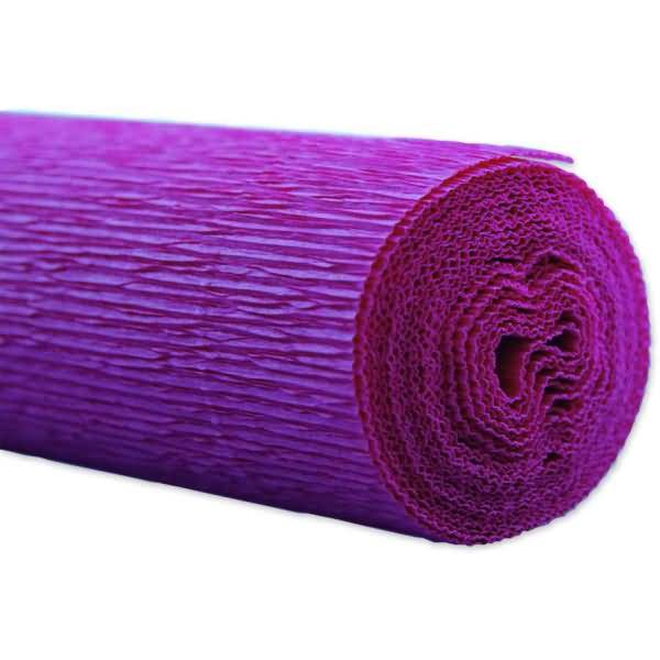 Gärtnerkrepp 50x250cm 128g/qm dunkelpink