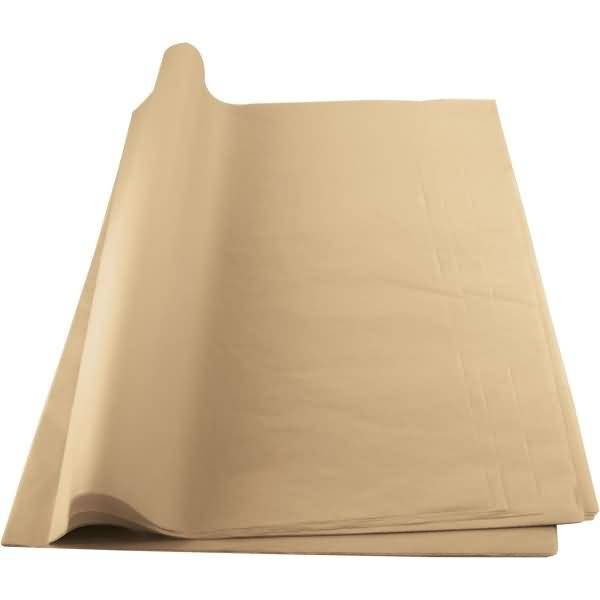 Seidenpapier 20g/qm 50x70cm VE=26 Bogen havanna