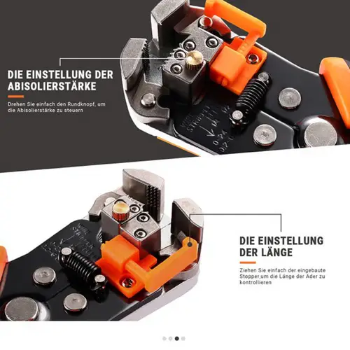Tacklife MWS02, Abisolierzange, selbsteinstellende 8,4-Zoll-Kabelschneider-Crimper, 3-in-1-Multizange Tacklife MWS02, Abisolierzange, selbsteinstellende 8,4-Zoll-Kabelschneider-Crimper, 3-in-1-Multizange