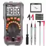 TACKLIFE Digitalmultimeter, Messleitungen mit Krokodilklemme, Schraubendreher-DM10 TACKLIFE Digitalmultimeter, Messleitungen mit Krokodilklemme, Schraubendreher-DM10
