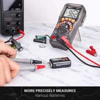 TACKLIFE Digitalmultimeter, Messleitungen mit Krokodilklemme, Schraubendreher-DM10 TACKLIFE Digitalmultimeter, Messleitungen mit Krokodilklemme, Schraubendreher-DM10